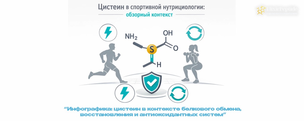Инфографика- цистеин в контексте белкового обмена восстановления и антиоксидантных систем.jpg Инфографика- цистеин в контексте белкового обмена восстановления и антиоксидантных систем.jpg