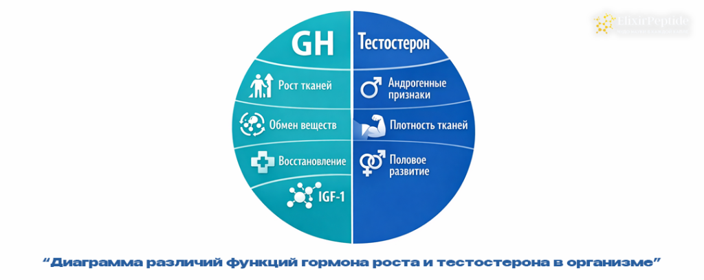 Диаграмма различий функций гормона роста и тестостерона в организме.png Диаграмма различий функций гормона роста и тестостерона в организме.png