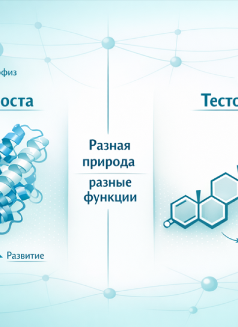  Гормон роста и тестостерон: в чём разница